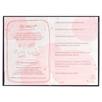 Тайный дневник А6+  96л., 7БЦ "Влюбленные коты" глянц. лам., тисн. фольгой