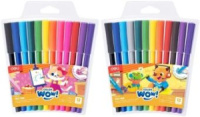 Фломастеры  18цв "Deli. COLORWOW! ", смываемые