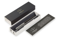 Parker Jotter Роллер Core T63 Bond Street Black CT  F сталь черные чернила