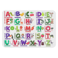 Настольное покрытие д/лепки 33*23см "Азбука английская"