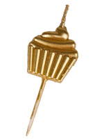 Свечи для торта "Кексы" на длинных пиках 5шт