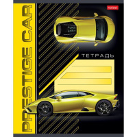 Тетрадь А5 12л кл. Hatber "Автопрестиж", белизна 98%
