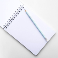 Скетчбук А5  45л., гребень, 190гр/м2 "Be Smart. Mur-Mur. Серый"