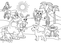 Раскраска А4 32стр. "Суперраскраска. Сказочные чудеса" 3-5лет