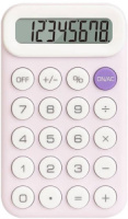 Калькулятор  8 разр. Deli  карманный, фиолетовый EM10