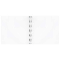 Скетчпад 195*195мм  40л., гребень, 100гр/м2 "Лев"