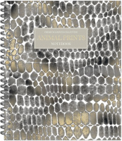 Тетрадь А5  96л кл. гребень Полином "Animal Prints" ВД-лак