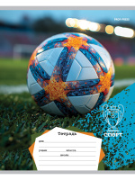 Тетрадь А5 18л кл. Проф-Пресс "Разные мячи - 2" 5 диз.в спайке, белизна 100%