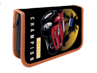 Пенал 1 отд. (190*115*30) молния, метал.картон "Big wheel"