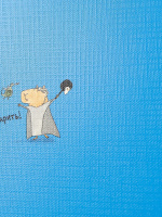 Тетрадь предметная А5 Литература "Mini friends" 48л, лин.,тисн.лен