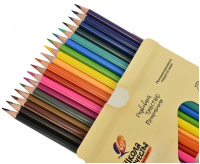 Карандаши цвет. 18цв  Луч "Школа Творчества", трехгранные