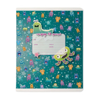 Тетрадь А5 12л кл. Альт "Монстрики"