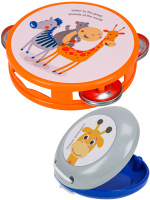 Набор музыкальных инструментов "Веселый оркестр" 6 предметов