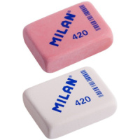 Ластик MILAN "420" прямоугольный, синтетический каучук