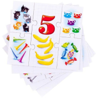 Игра обучающая Умные игры "Цифры" 40 карточек 3+