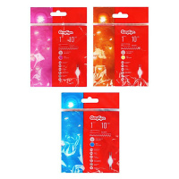 Гирлянда на батарейках 1м 10LED светодиодная,нити росы, мятный, розовый, шампань, питание 2xCR2032