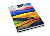 Ежедневник учителя А5 7БЦ, 288стр. "Красивый пейзаж" УФ-лак