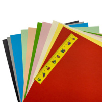 Картон цв. А3 10цв. 10л. немелов., тонированный, пл. 160гр/м2 "Добрые сердца"