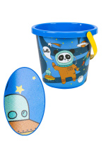 Ведро 0,85л с картинкой "Космические приключения"