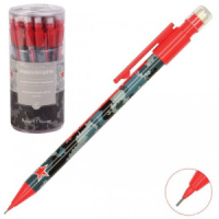 Карандаш механический BV HappyGraphix. Милитари blue 0,7мм, с ластиком