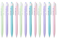 Ручка шар. Deli X-tream  автомат, синяя, 0,7мм, ассорти