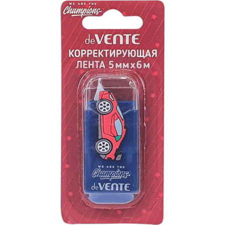 Корректирующая лента deVENTE.Champions. Car, 5мм*6м
