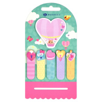 Бумага с липким краем  90л, фигурная "Воздушный шар" 6цв*15л.