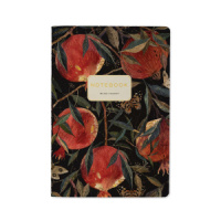 Записная книжка А5  40л. картон, сшивка "Гранат" кл.