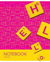 Тетрадь А5 48л кл. Hatber !СУПЕРЭКОНОМ! "Яркие акценты" белизна 80%