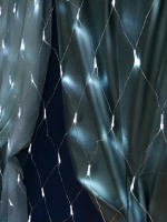 Гирлянда электрическая Сетка 1,5*1,5м 120LED "Сетка" светодиодная 220 В, белый