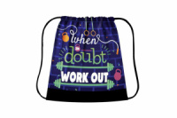 Мешок для обуви 1 отд, 490*410 "Work out"