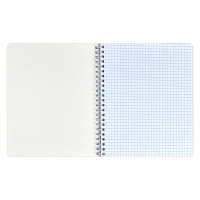 Тетрадь А5  80л кл. гребень Феникс+ "Новый день" печать по фольгое, выб.твин УФ-лак