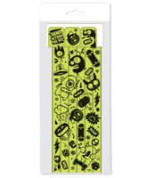 Закладки-ляссе самоклеящаяся А4 "Чудики", 6 шт.