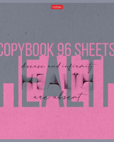 Тетрадь А5  96л кл. Hatber "Важные слова" ассорти, мат.лам., белизна 98%