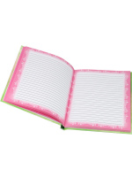 Записная книжка для девочек А5 80л. 7БЦ "Пара авокадо" твин.лак., фольга