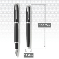 Parker IM Core Роллер Т321 Black CT F черные чернила