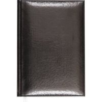 Ежедневник недат. А5 Attomex Visa 320стр., черный, тв.обл., кожзам, ляссе, 70г/м2