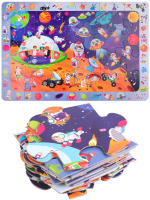 Пазл Виммельбух 24 элемента 32*47см "Космос"