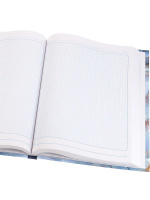 Тетрадь А4 7БЦ 200л кл. сшивка Проф-Пресс "Мрамор в голубом" глянц.лам.