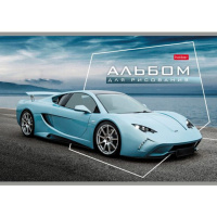 Альбом А4 32л скоба "Автотюнинг"  пл. 100 гр/м*