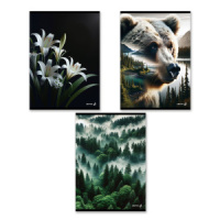 Тетрадь А4  80л кл. скоба Светоч "Твой край"