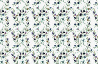 Бумага упаковочная 70*100см  "Веточки"