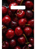 Пакет 30*20см (30мк) с вырубной ручкой "Вишня" ПВД