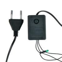 Гирлянда электрическая  5м 50LED светодиодная, зеленый провод, 220В, мультицвет