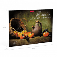 Альбом А4 30л  клеевой кор. "Хурма и виноград"