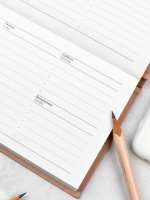 Планинг недат. 171*93мм  64л., 7БЦ "Стакан с кофе" мат.лам., выб.УФ-лак