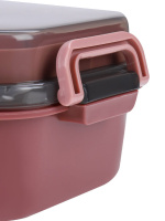 Ланч-бокс 1000мл "Трапеза" с двумя отделениями и приборами