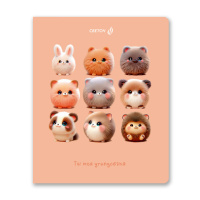 Тетрадь А5 48л кл. Светоч "Весёлые хвостики"