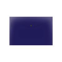 Конверт на кнопке А4  Soft Reef, непрозрачный, ассорти