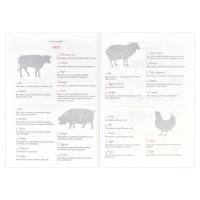 Книга для кулинарных рецептов А5  96л., 7БЦ "Сладкий котик" мат.лам., тисн.фольгой